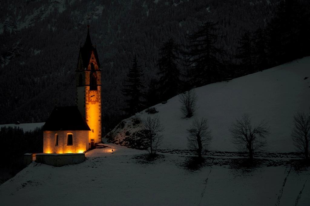 Ciasa Raut Appartement La Valle Buitenkant foto